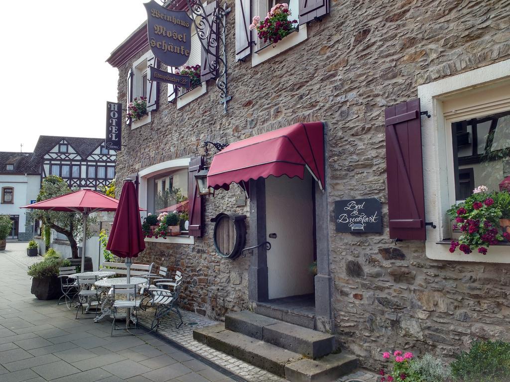 Hotel Garni Altes Winzerhaus Moselschaenke Kobern-Gondorf Exteriér fotografie